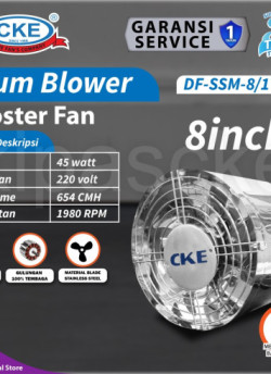 Drum Fan Stainless Steel TY Series